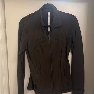 LULULEMON olive green define me jacket size 8